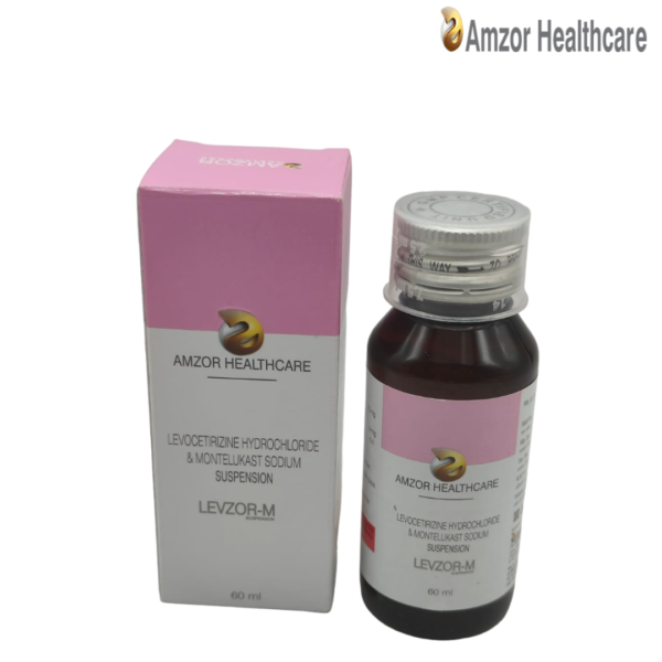 LEVZOR-M | LEVOCETIRIZINE HYDROCHLORIDE & MONTELUKAST SODIUM SUSPENSION